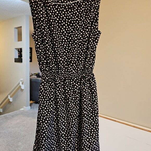 Catherine Malandrino Polka Dot Sleeveless Dress - Picture 4 of 5